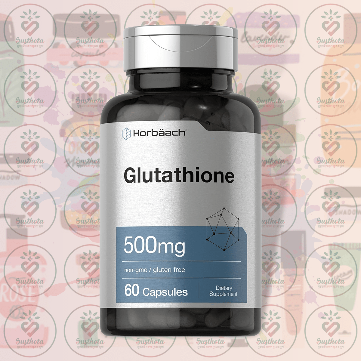 Horbäach Glutathione - 500Mg - 60 Capsules In Bangladesh Image 01 Horbäach Glutathione - 500Mg - 60 Capsules In Bangladesh Image 01