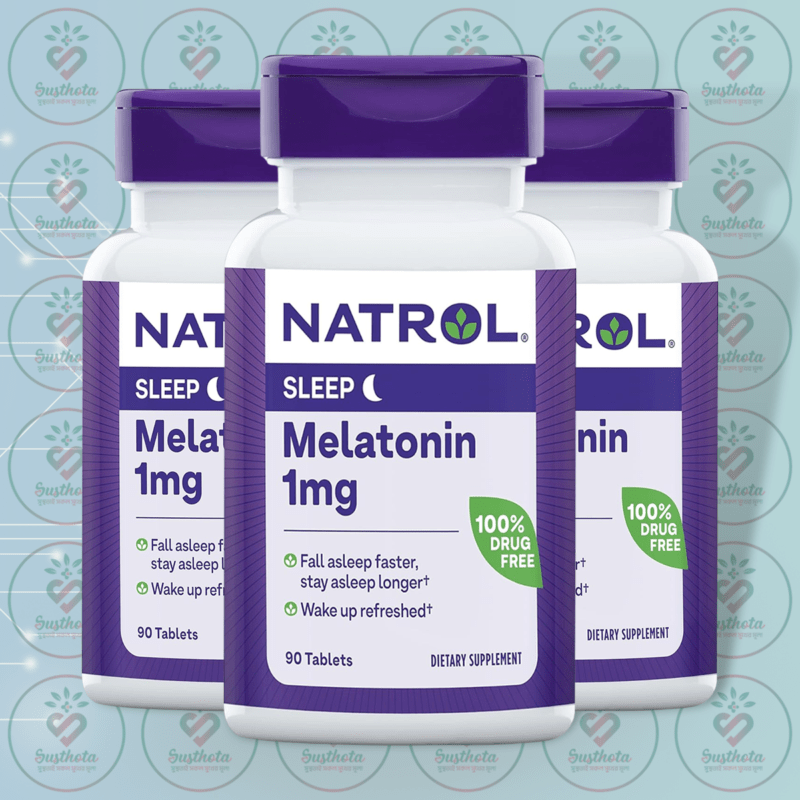 Natrol Sleep Melatonin – 1Mg – 90 Tablets In Bangladesh Image 02