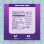NATROL Sleep Melatonin – 1mg – 90 Tablets in Bangladesh Supplement Facts