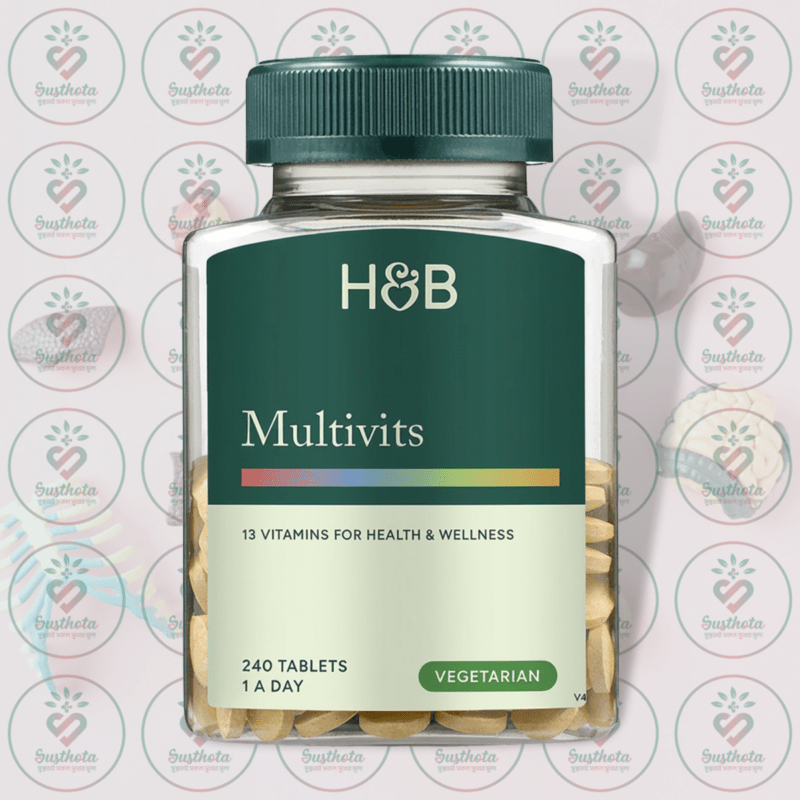 Holland &Amp; Barrett Multivits - 240 Tablets In Bangladesh Image 01