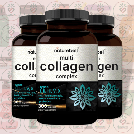 NatureBell Multi Collagen Complex - 1100 mg - 300 Capsules in Bangladesh Image 02