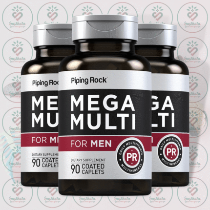 Piping Rock Mega Multi for Men - 90 Coated Caplets in Bangladesh Image 02