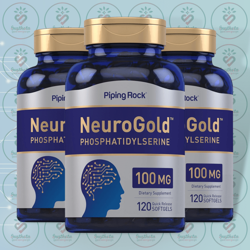 Piping Rock Neurogold™ Phosphatidylserine – 100 Mg – 120 Quick Release Softgels In Bangladesh Image 02