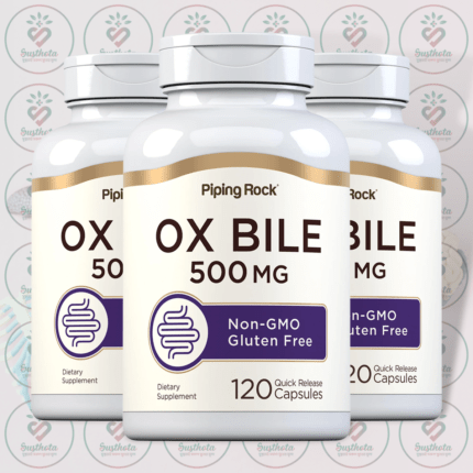 Piping Rock Ox Bile – 500 mg – 120 Quick Release Capsules in Bangladesh Image 02