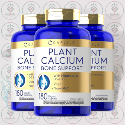 Carlyle Plant Calcium Bone Support – 180 Vegan Caplets in Bangladesh Image 02