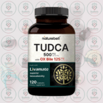 NatureBell TUDCA – 500 mg – with OX Bile 125 mg – 120 Capsules in Bangladesh Image 01