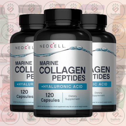 NeoCell Marine Collagen Peptides + Hyaluronic Acid - 120 Capsules in Bangladesh Image 02