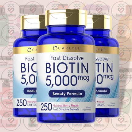 Carlyle Fast Dissolve Biotin - 5000 mcg - 250 Tablets in Bangladesh Image 02