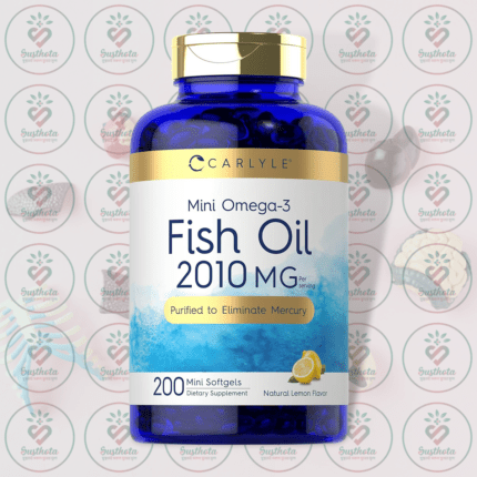 Carlyle Mini Omega-3 Fish Oil – 2010 mg – 200 Mini Softgels in Bangladesh Image 01