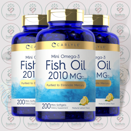 Carlyle Mini Omega-3 Fish Oil – 2010 mg – 200 Mini Softgels in Bangladesh Image 02