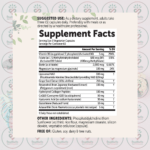 Micro Ingredients Liposomal NAD+ for Women - 180 Vegetarian Capsules in Bangladesh Supplement Facts