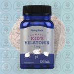 Piping Rock Chewable Kid's Melatonin - 1 mg - 120 Chewable Tablets in Bangladesh Image 01
