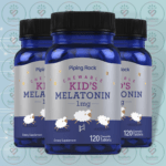 Piping Rock Chewable Kid's Melatonin - 1 mg - 120 Chewable Tablets in Bangladesh Image 02