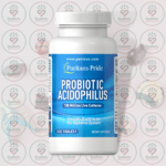 Puritan's Pride Probiotic Acidophilus - 100 Million Live Cultures - 100 Tablets in Bangladesh Image 01