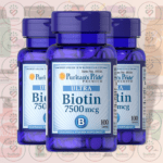 Puritan's Pride Ultra Biotin – 7500 mcg – 100 Tablets in Bangladesh Image 02
