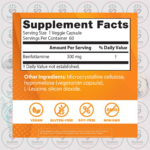 Doctor's Best Benfotiamine 300 with BenfoPure - 300 mg - 60 Veggie Caps - for Glycemic Balance & Metabolic Support - Image 3