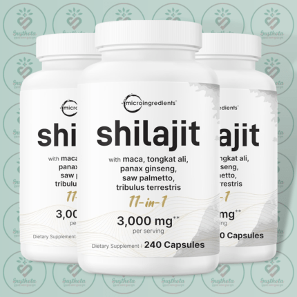 Micro Ingredients Shilajit 11-in-1 - 3000 mg - 240 Capsules in Bangladesh Image 02