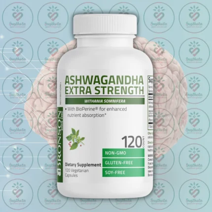 Bronson Ashwagandha Extra Strength - 3000mg - 120 Vegetarian Capsules in Bangladesh Image 01