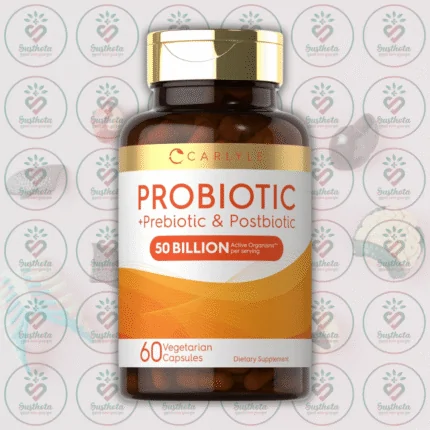 Carlyle Prebiotic, Probiotic & Post Biotic - 50 Billion CFU - 60 Vegetarian Capsules in Bangladesh Image 01