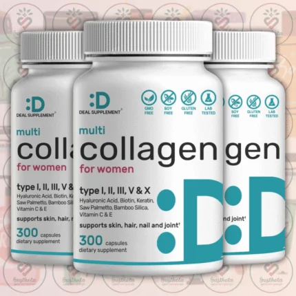 Deal Supplement Multi-Collagen Pills for Women - 300 Capsules in Bangladesh Image 02