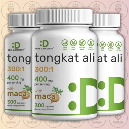 Deal Supplement Tongkat Ali Extract - 400mg - 300 Capsules in Bangladesh Image 02