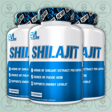 EVLution Nutrition Shilajit - 400mg - 60 Veggie Capsules in Bangladesh Image 02