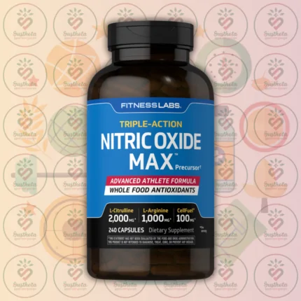 Fitness Labs Triple-Action Nitric Oxide Max - 3000mg - 240 Capsules in Bangladesh Image 01