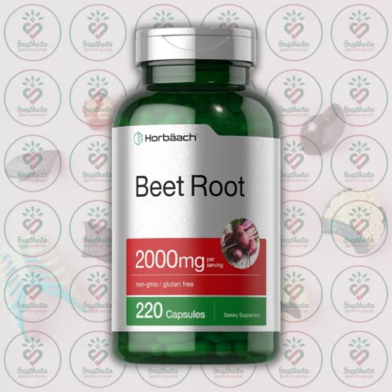 Horbäach Beet Root – 2000mg – 220 Quick Release Capsules in Bangladesh Image 01