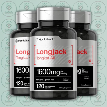 Horbäach Longjack Tongkat Ali - 1600 mg - 120 Capsules in Bangladesh Image 02