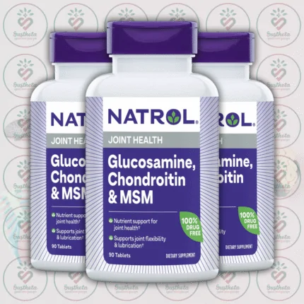 Natrol Glucosamine, Chondroitin & MSM – 500mg – 150 Tablets in Bangladesh Image 02