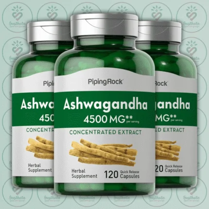 Piping Rock Ashwagandha Supplement – 4500 mg – 120 Quick Release Capsules in Bangladesh Image 02