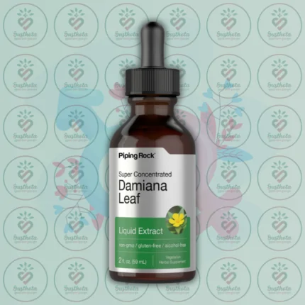 Piping Rock Damiana Leaf Liquid Extract – 59 mL Dropper Bottle in Bangladesh Image 01