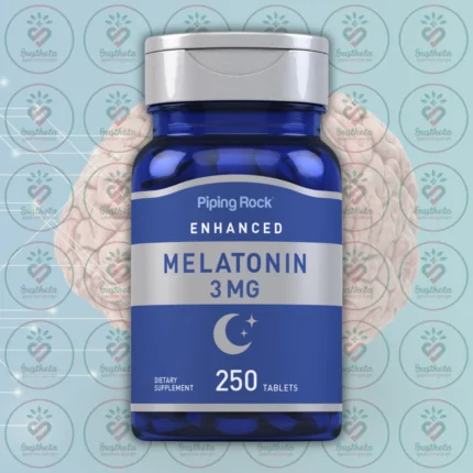 Piping Rock Enhanced Melatonin - 3 mg - 250 Tablets in Bangladesh Image 01