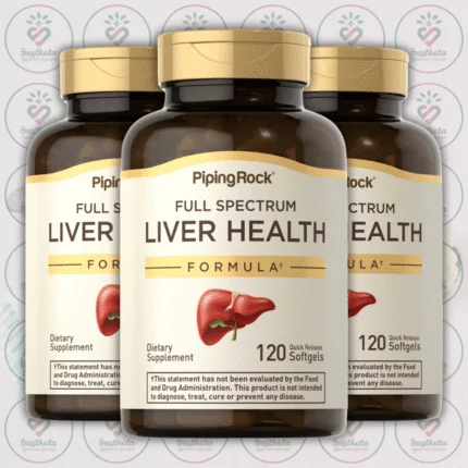 Piping Rock Liver Health Formula - 120 Quick Release Softgels in Bangladesh Image 02