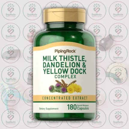 Piping Rock Milk Thistle, Dandelion & Yellow Dock Complex - 180 Quick Release Capsules in Bangladesh Image 01