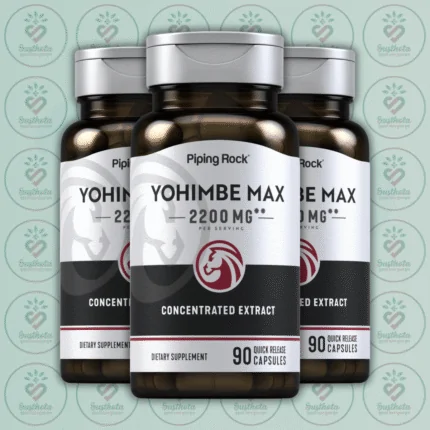 Piping Rock Super Yohimbe Max – 2200 mg – 90 Quick Release Capsules in Bangladesh Image 02
