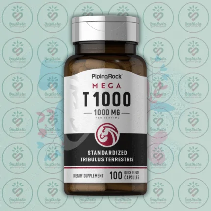 Piping Rock T1000 Tribulus Mega - 1000 mg - 100 Quick Release Capsules in Bangladesh Image 01