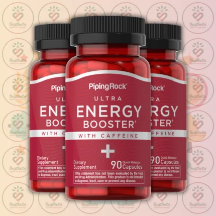 Piping Rock Ultra Energy Booster - 90 Quick Release Capsules in Bangladesh Image 02