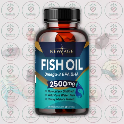 NEW AGE Omega 3 Fish Oil - 2500 mg - 90 Softgels in Bangladesh Image 01