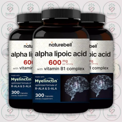 NatureBell Alpha Lipoic Acid 600mg - 300 Capsules in Bangladesh Image 02