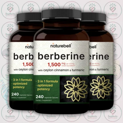 NatureBell Berberine - 1500mg - 240 Veggie Capsules in Bangladesh Image 02