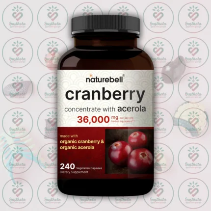 NatureBell Cranberry - 36,000mg - 240 Vegetarian Capsules in Bangladesh Image 01