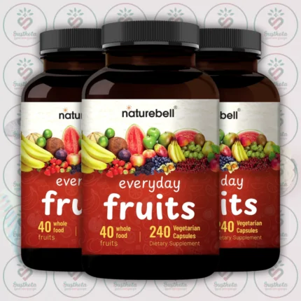 NatureBell Everyday Fruits Supplement - 1000mg - 240 Vegetarian Capsules in Bangladesh Image 02