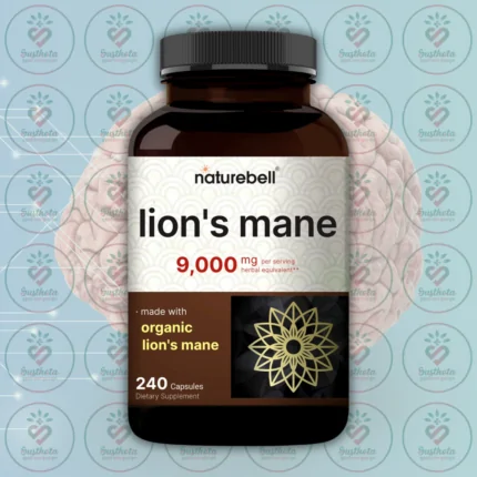 NatureBell Lions Mane - 9,000mg - 240 Capsules in Bangladesh Image 01