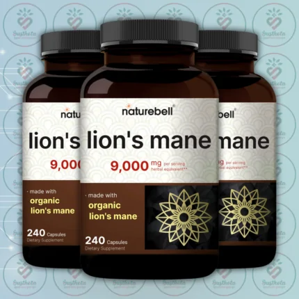 NatureBell Lions Mane - 9,000mg - 240 Capsules in Bangladesh Image 02