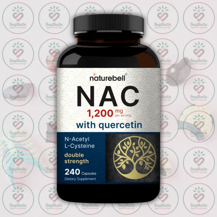 Naturebell Nac (N-Acetyl Cysteine) - 1,200Mg - 240 Capsules In Bangladesh Image 01