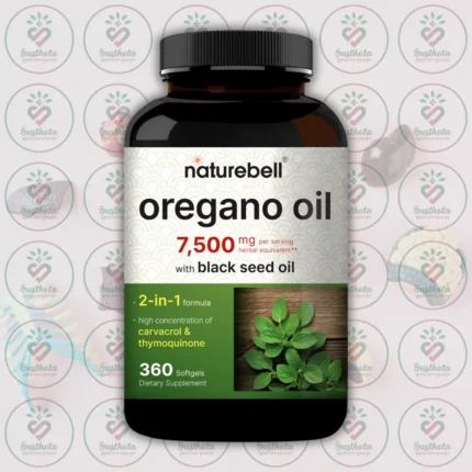 NatureBell Oregano Oil - 7,500mg - 360 Softgels in Bangladesh Image 01