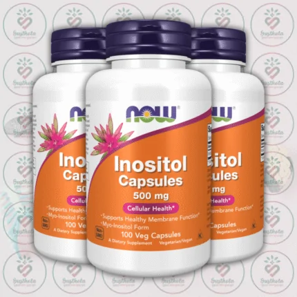 NOW Inositol - 500 mg - 100 Veg Capsules in Bangladesh Image 02