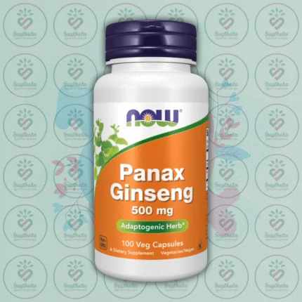 NOW Panax Ginseng - 500 mg - 100 Veg Capsules in Bangladesh Image 01