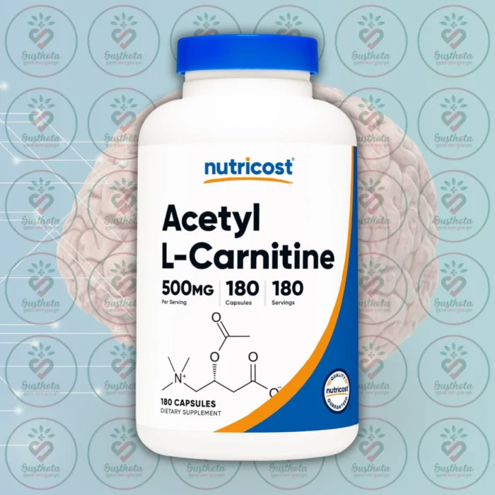 Nutricost Acetyl L-Carnitine - 500Mg - 180 Capsules In Bangladesh Image 01